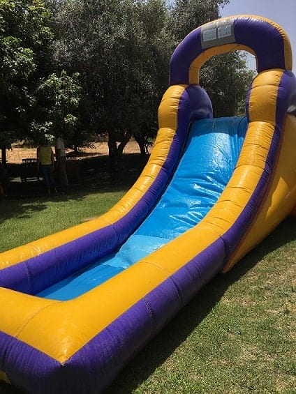 מגלשת מים 6 מטר סגולה