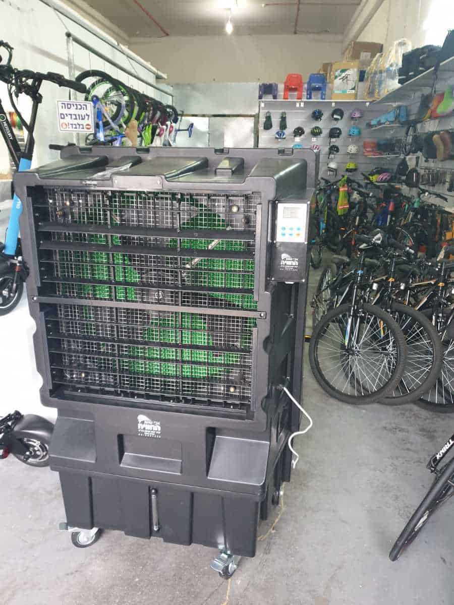 מצנן אוויר תעשייתי 12,000 בריזה B120 שחור