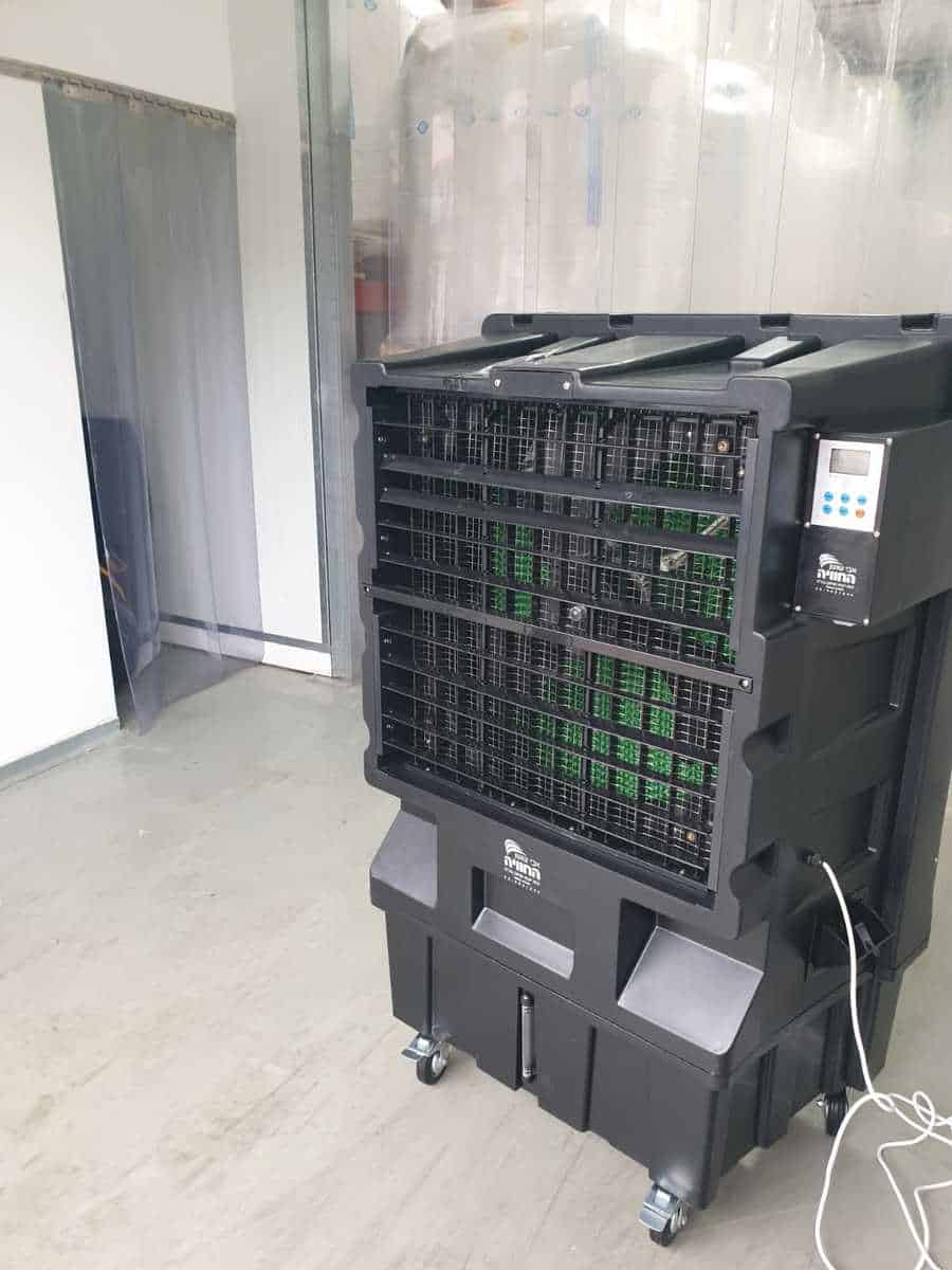 מצנן אוויר תעשייתי 12,000 בריזה B120 שחור