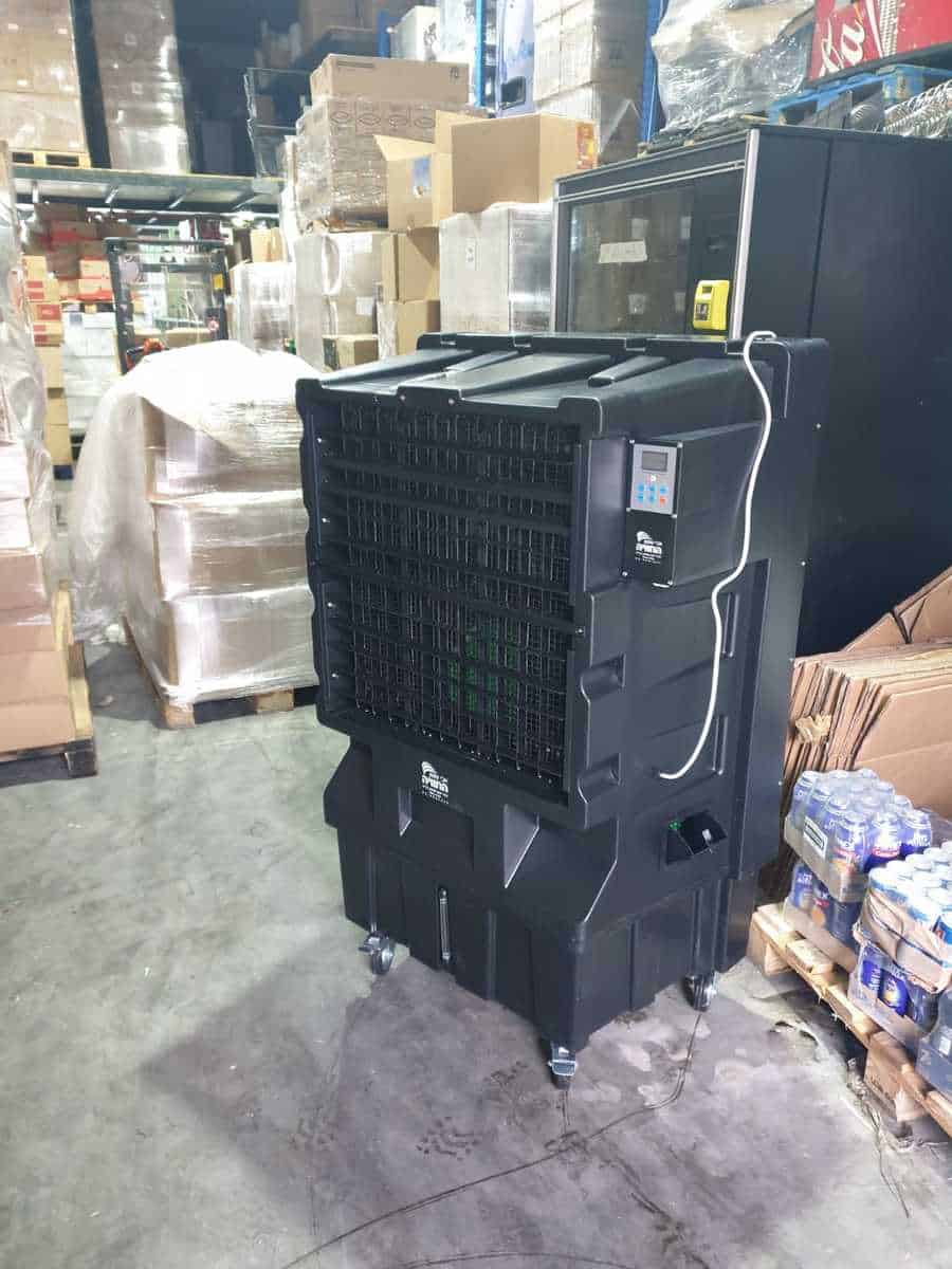 מצנן אוויר תעשייתי 12,000 בריזה B120 שחור