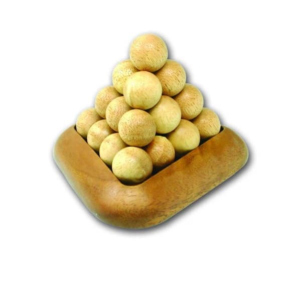 פרמידת כדורים משחק חשיבה מעץ