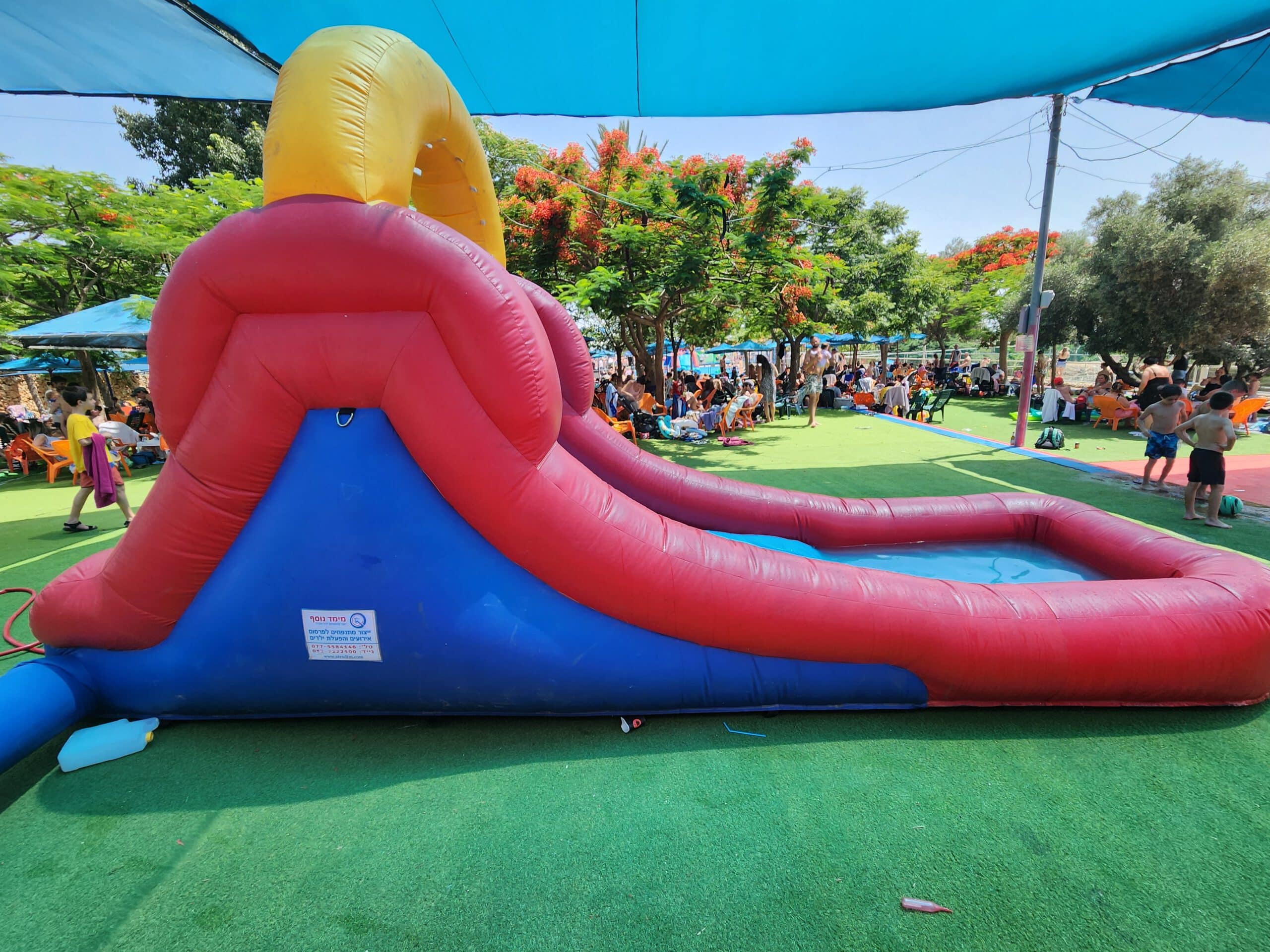 מגלשת מים 6 מטר