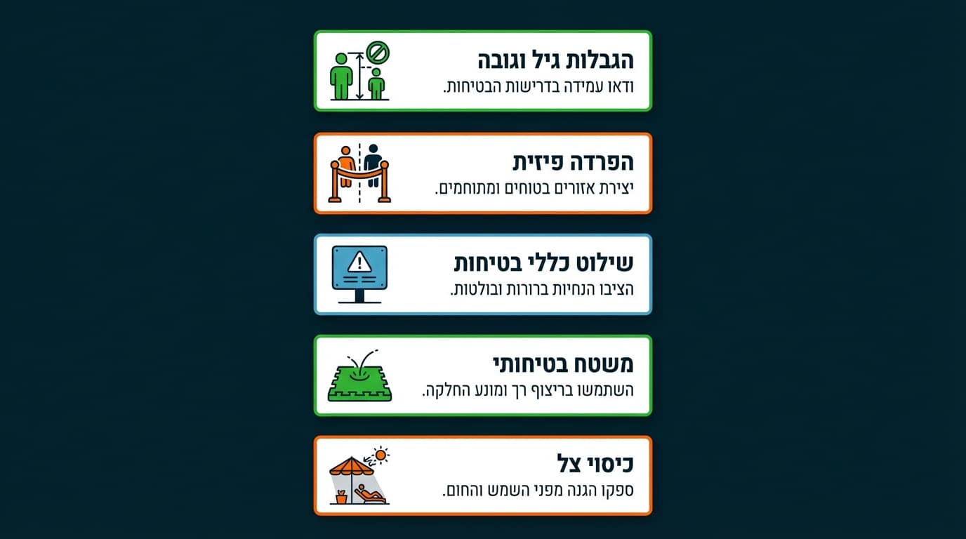 ילדים נהנים באירוע קיץ עם מתנפחים ואטרקציות